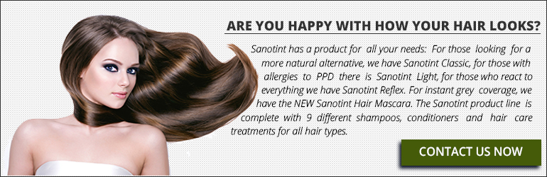 The Best Natural hair dye without PPD & NO Ammonia, Sanotint.